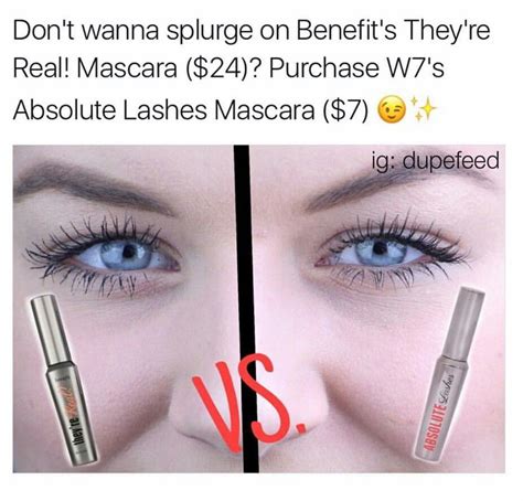 benefit they're real mascara dupe